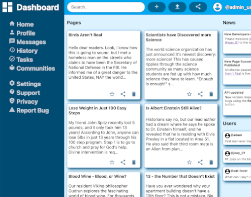 Admin Dashboard Thumbnail